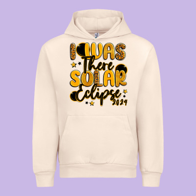 I Was There Solar Eclipse 2024 Urban Hoodie Designed By Lillyallendesigns