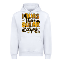 White i was there solar eclipse 2024 Urban Hoodie - LillyAllenDesigns