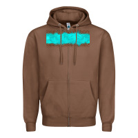 Chestnut turquoise leopard Zipper Hoodie - JahusDesignShop