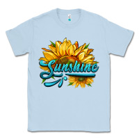 Dusty Blue sunshine Classic Tee - HRA Design Shop