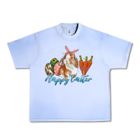Grape Ice happy easter bunny carrots and eggs Urban Heavy Tee - RanaPortraitStore