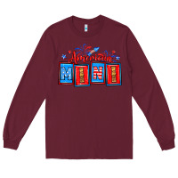 Burgundy American mini Long Sleeve Tee - Neo Western