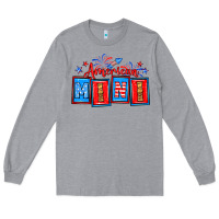 Heather Grey American mini Long Sleeve Tee - Neo Western