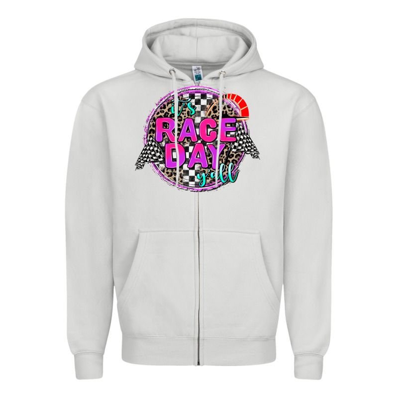 It's Race Day Y'all Zipper Hoodie by AdoDesignShop | Teevron