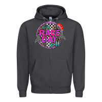 Smoke it's race day y'all Zipper Hoodie - AdoDesignShop