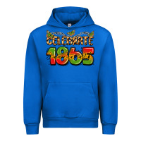 Cobalt celebrate 1865 juneteenth Urban Hoodie - LillyAllenDesigns