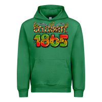 Emerald celebrate 1865 juneteenth Urban Hoodie - LillyAllenDesigns