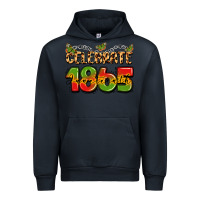 Navy celebrate 1865 juneteenth Urban Hoodie - LillyAllenDesigns