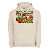 Pigment French Oak celebrate 1865 juneteenth Urban Hoodie - LillyAllenDesigns