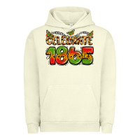 Pigment Pistachio celebrate 1865 juneteenth Urban Hoodie - LillyAllenDesigns