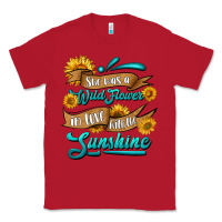Red she was a wild flower in love with the sunshine Classic Tee - HRA Design Shop