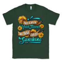 Sports Green she was a wild flower in love with the sunshine Classic Tee - HRA Design Shop