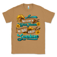 Toasted Coconut she was a wild flower in love with the sunshine Classic Tee - HRA Design Shop