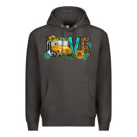 Smoke school bus love Premium Hoodie - NancyCooperArtShop