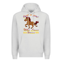 Dove Grey Just a girl who loves horses Premium Hoodie - Bettercallsaul