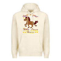 Sandshell Just a girl who loves horses Premium Hoodie - Bettercallsaul