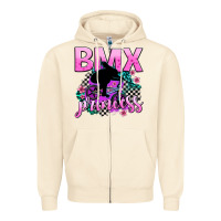 Sandshell bmx princess Zipper Hoodie - AdoDesignShop