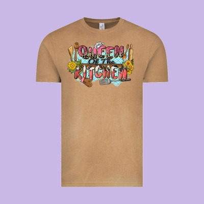 Queen Of The Kitchen Vintage Tee Designed By Zillion Design Studio