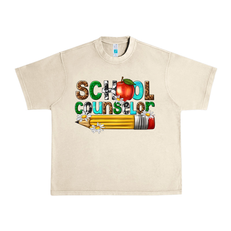 School Counselor Urban Heavy Tee by texasbilliewilder | Teevron