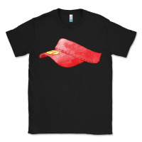 Black red softball visor fa element Classic Tee - FaDigitalArtStudio