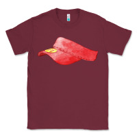 Burgundy red softball visor fa element Classic Tee - FaDigitalArtStudio