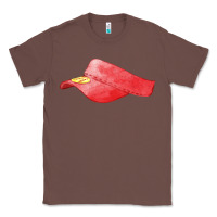 Chestnut red softball visor fa element Classic Tee - FaDigitalArtStudio