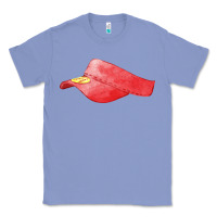 Colony Blue red softball visor fa element Classic Tee - FaDigitalArtStudio