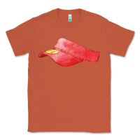 Copper red softball visor fa element Classic Tee - FaDigitalArtStudio