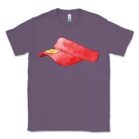 Lavender red softball visor fa element Classic Tee - FaDigitalArtStudio