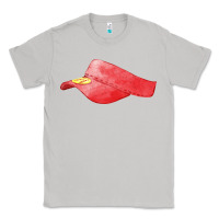 Moon Dust red softball visor fa element Classic Tee - FaDigitalArtStudio