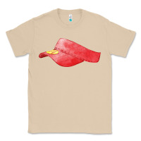 Mushroom red softball visor fa element Classic Tee - FaDigitalArtStudio