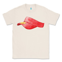Natural red softball visor fa element Classic Tee - FaDigitalArtStudio