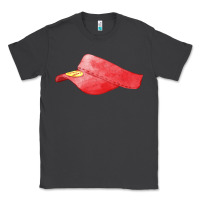 Smoke red softball visor fa element Classic Tee - FaDigitalArtStudio