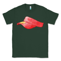 Sports Green red softball visor fa element Classic Tee - FaDigitalArtStudio