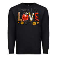 Black mama's little love bug Premium Sweatshirt - LillyAllenDesigns