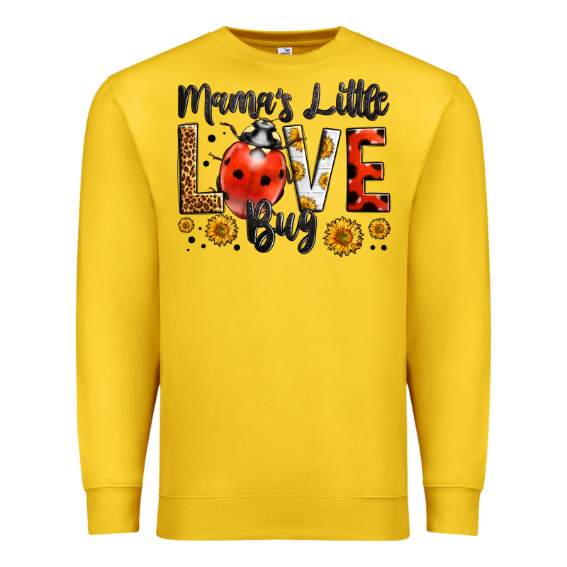 Mama's Little Love Bug Premium Sweatshirt by LillyAllenDesigns | Teevron