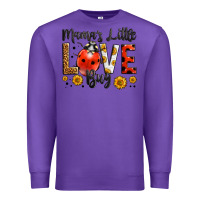 Purple mama's little love bug Premium Sweatshirt - LillyAllenDesigns