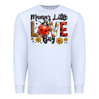 White mama's little love bug Premium Sweatshirt - LillyAllenDesigns