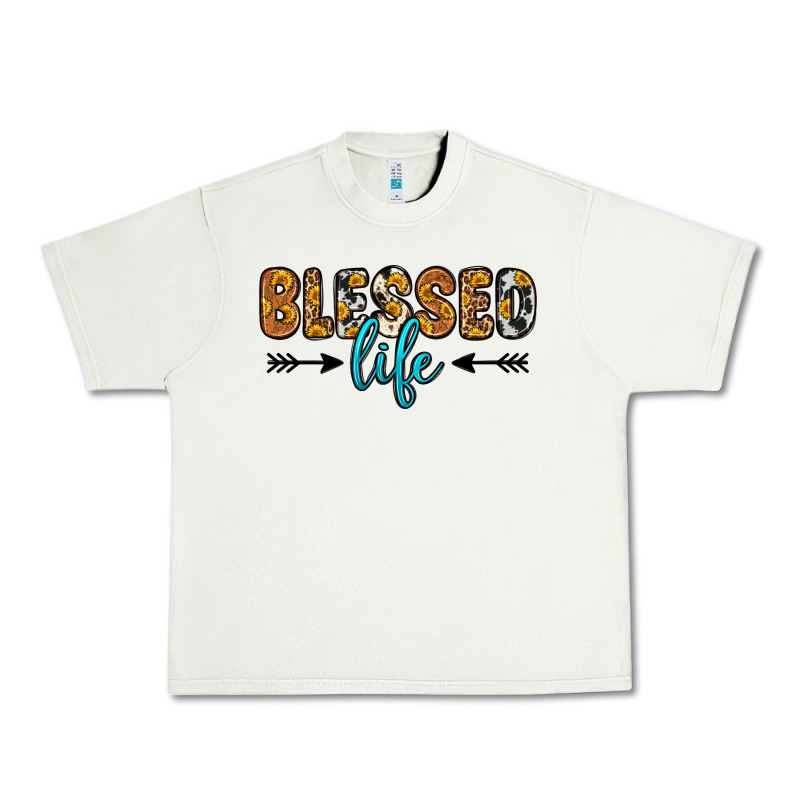 Blessed Life Urban Heavy Tee by Zillion Design Studio | Teevron