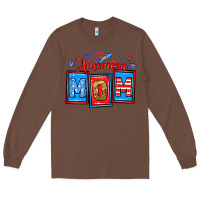 Chestnut American mom Long Sleeve Tee - Neo Western