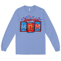 Colony Blue American mom Long Sleeve Tee - Neo Western
