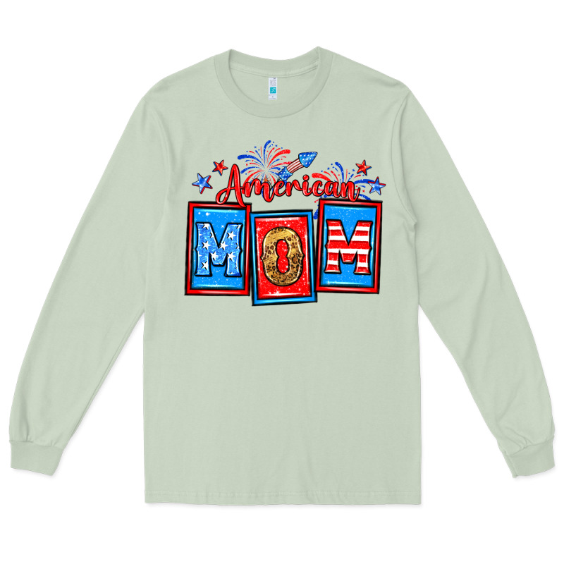 American Mom Long Sleeve Tee by Neo Western | Teevron