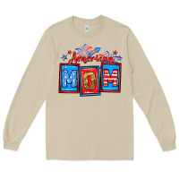 Mushroom American mom Long Sleeve Tee - Neo Western
