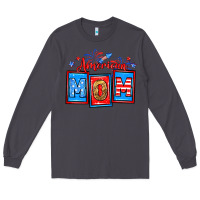 Smoke American mom Long Sleeve Tee - Neo Western