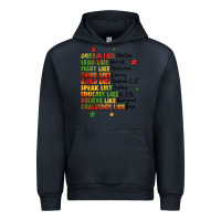 Navy inspiring black leaders juneteenth Urban Hoodie - LillyAllenDesigns