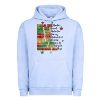 Pigment Grape Ice inspiring black leaders juneteenth Urban Hoodie - LillyAllenDesigns