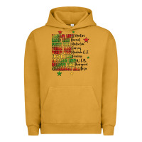 Pigment Peanut Butter inspiring black leaders juneteenth Urban Hoodie - LillyAllenDesigns