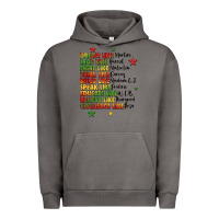 Pigment Tornado inspiring black leaders juneteenth Urban Hoodie - LillyAllenDesigns