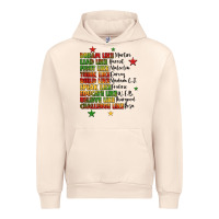 Sandshell inspiring black leaders juneteenth Urban Hoodie - LillyAllenDesigns