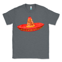 Charcoal Heather red sombrero fa element Classic Tee - FaDigitalArtStudio
